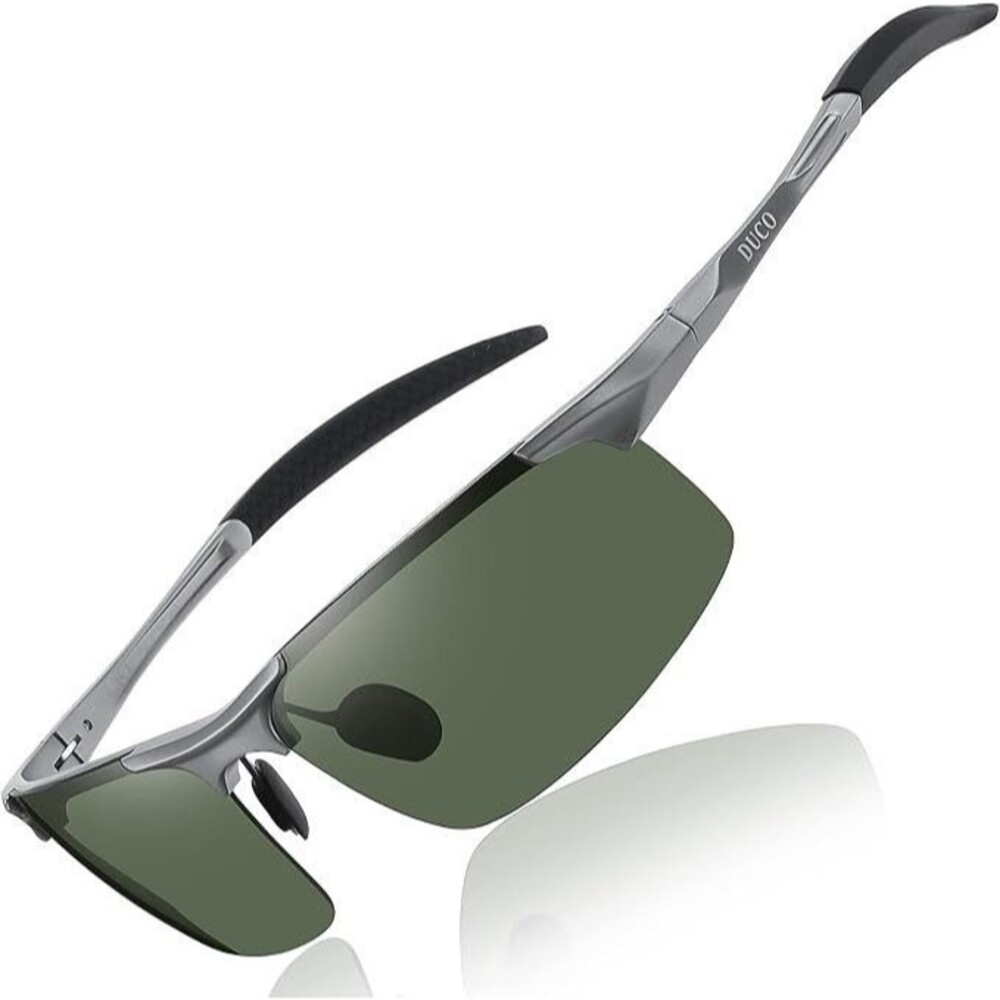 DUCO DC8177S SUNGLASSES 68-16-126 Sport Wrap Designed in Italy NEW